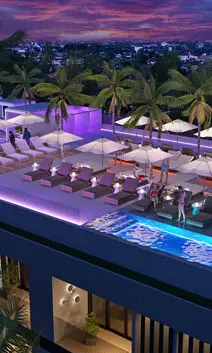 Night Pool
